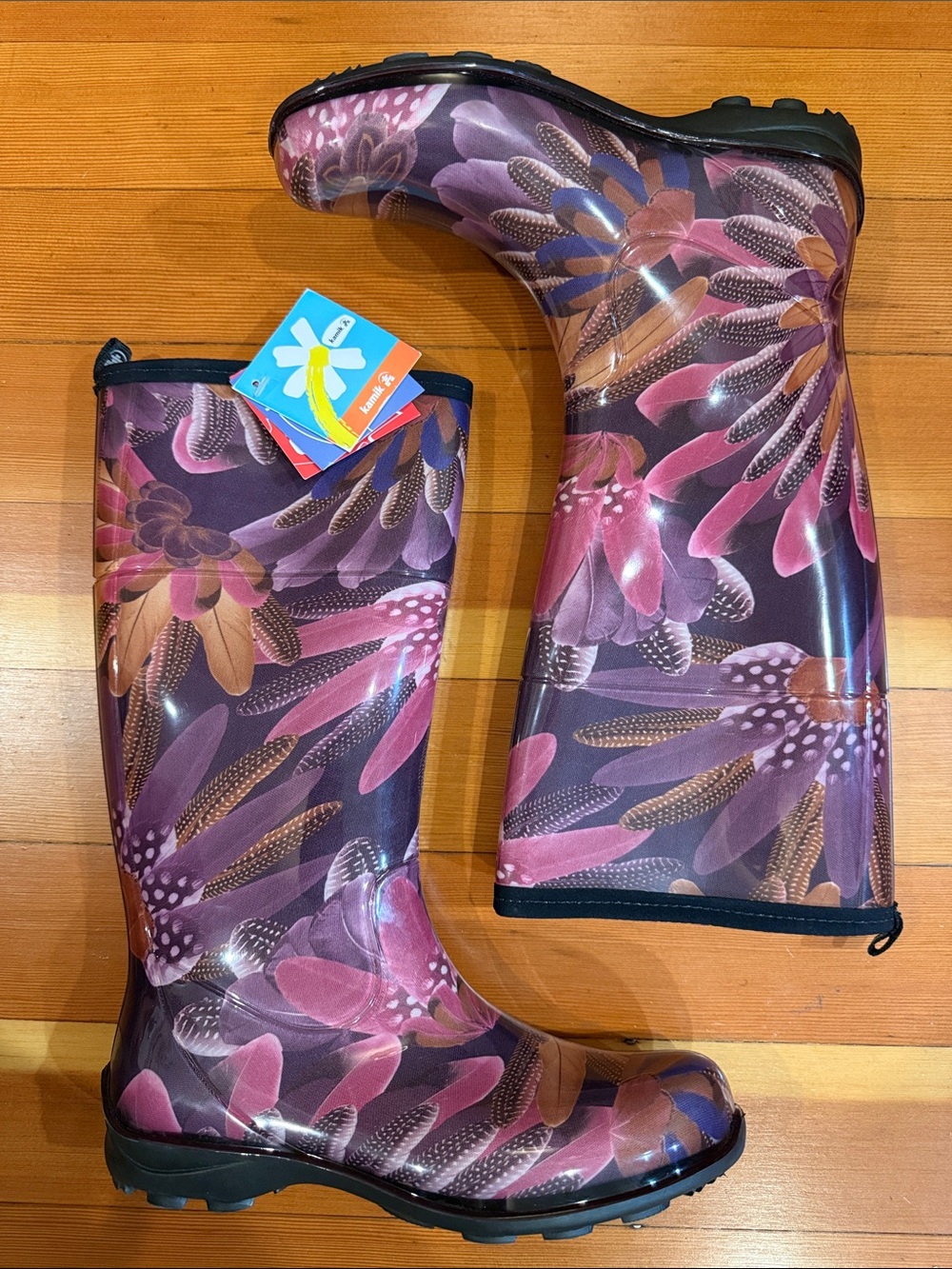 New! Kamik rainboots